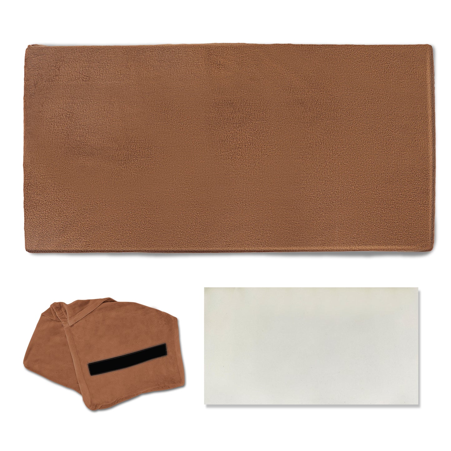 Topmart White Plush Cat Window Sill / Cat Seat Cushion