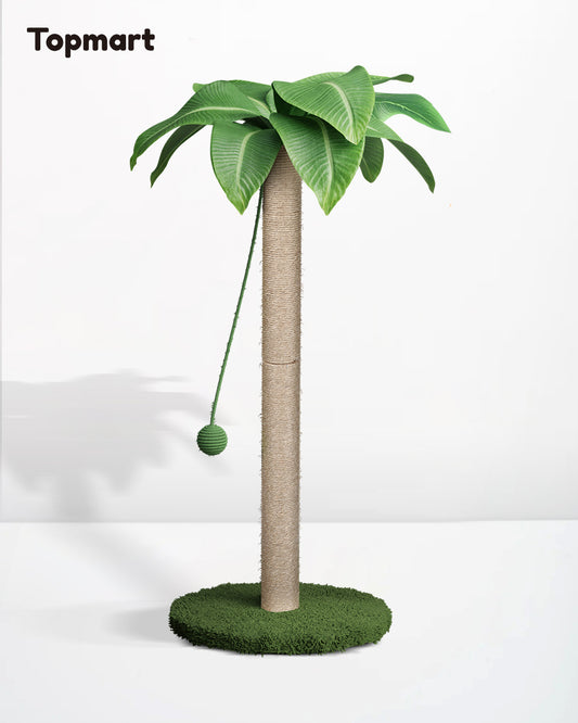 Cat Scratching Post Tree Shape-33.4" tall-TOPMART