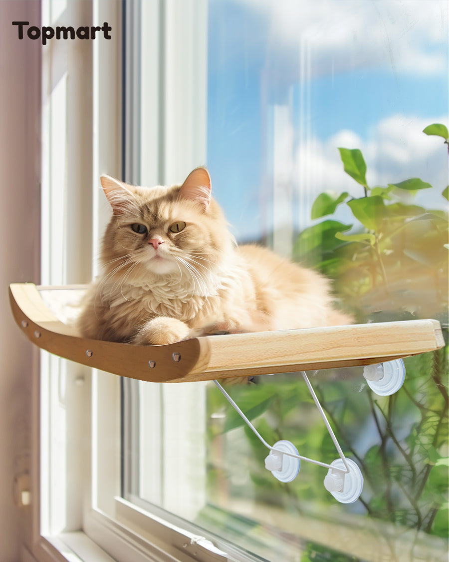 Topmart Large Window Sill Cat Hammock - Holds 40 Lbs