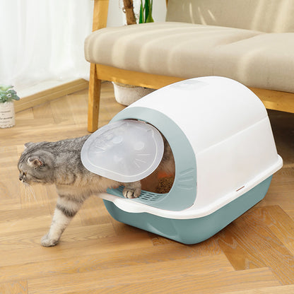 Foldable Cat Litter Box, Cat Toilet - TOPMART