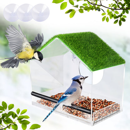 Topmart Outdoor Window Bird Feeder