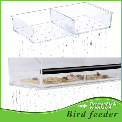 Topmart Outdoor Window Bird Feeder