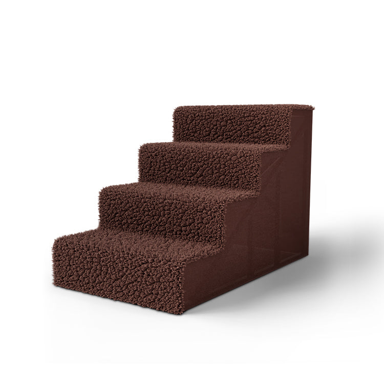 4-TIERS LIGHTWEIGHT PLASTIC PET STAIRS