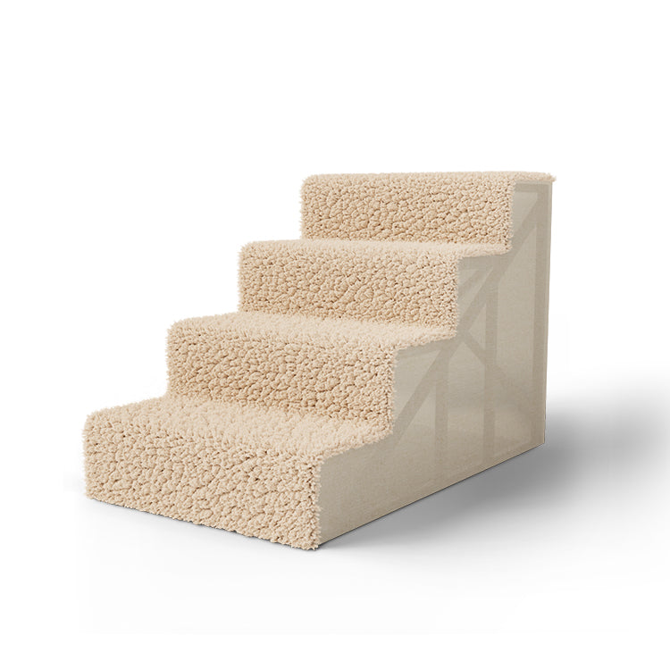 4-TIERS LIGHTWEIGHT PLASTIC PET STAIRS