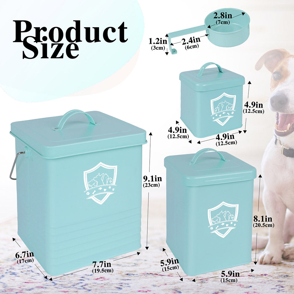 Topmart 3-Piece Pet Food Storage Containers